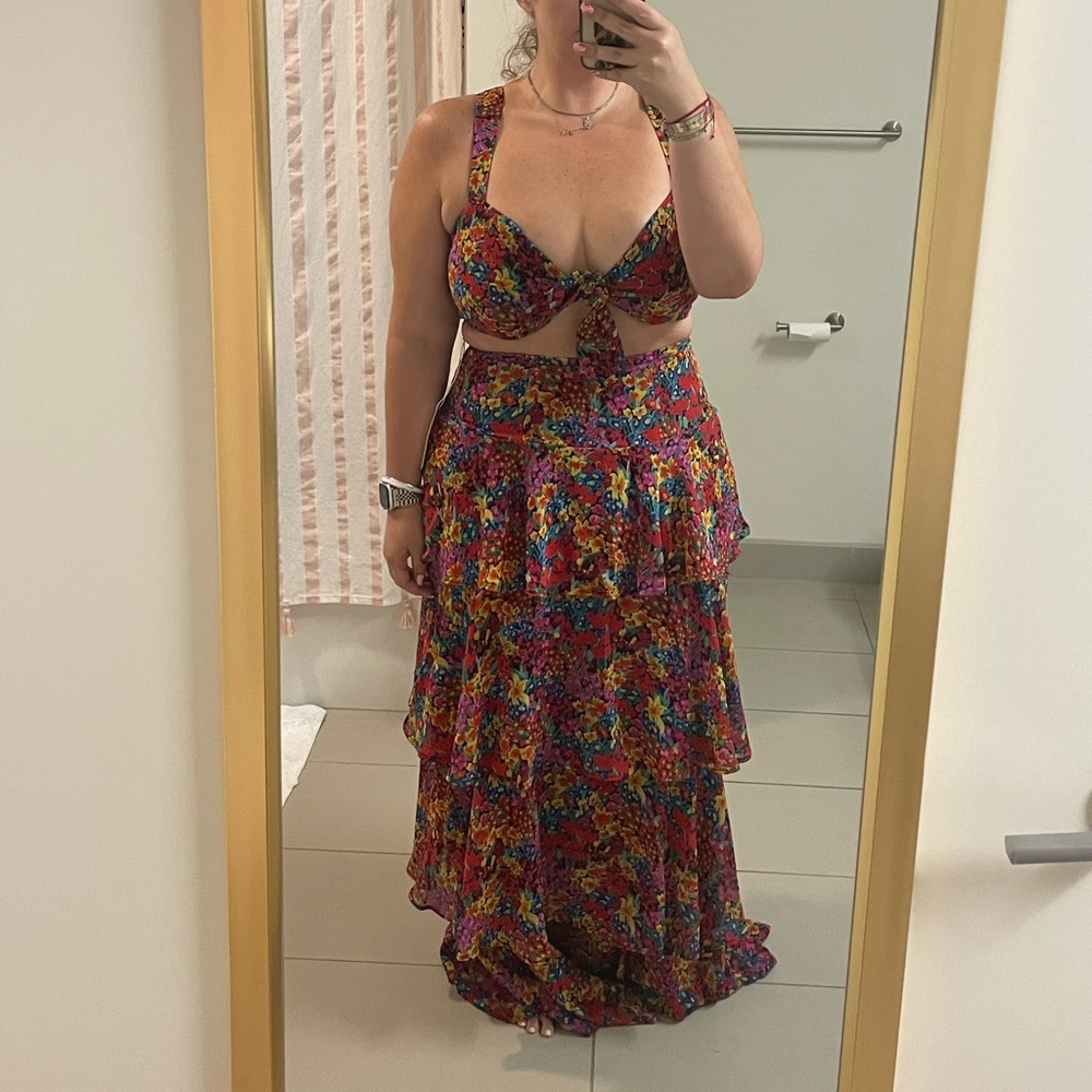 SHOW ME YOUR MUMU Garden Glow Katrina Swing Skirt and Kaden Top Set
